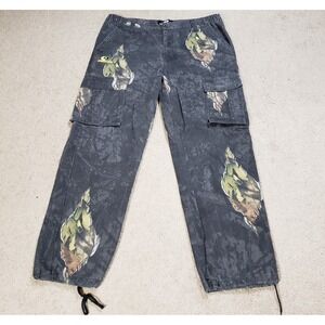 Mossy Oak Camouflage Pants L (38x32) Cargo Break Up Eclipse Hunting Paratrooper